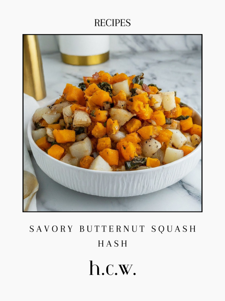Butternut Squash Hash Recipe